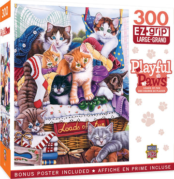 Masterpieces 300 Piece Ez Grip Jigsaw Puzzle - Loads Of Fun - 18'X24'