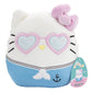 Squishmallows Original 8-Inch Hello Kitty Heart Glasses - Official Jazwares Easter Plush - Collectible Soft Squishy Sanrio Stuffed Animal Toy - Add To Your Squad - Gift For Kids, Girls & Boys