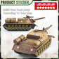 Maozyhomie U.S Army Tank And Army Men Toys Playset, 2Pc Us Tank-1 Models With 10Pc Toy Soldiers, Desert Tan 1:72 Military Vehicl