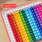 Joycat 288 Flash Cards For Kids Ages 4-8, Math Flash Cards & Pop Fidget Chart, Math Manipulatives Game For Addition Subtraction Division Multiplication For Kindergarten 1St 2Nd 3Rd 4Th 5Th 6Th Grade