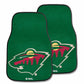 NHL - Minnesota Wild Carpet Car Mat Set - 2 Pieces