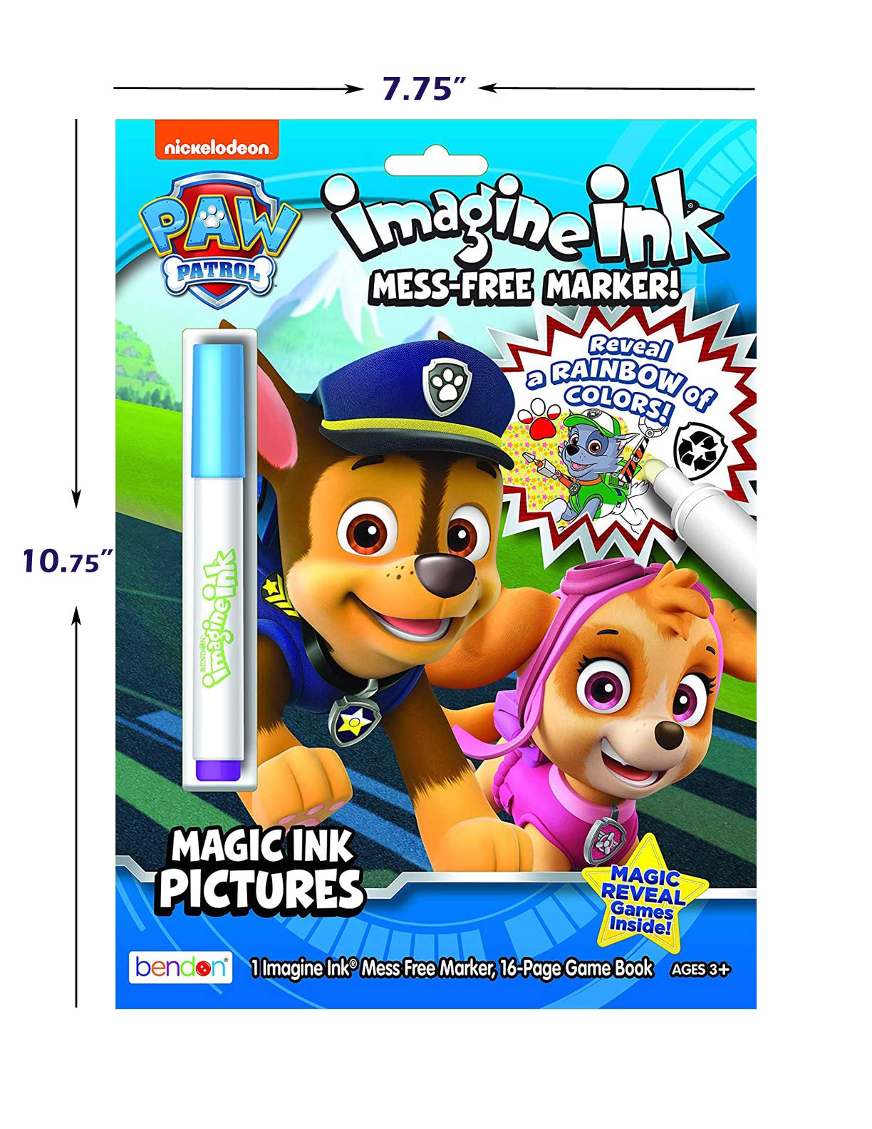 Paw Patrol Coloring Book and Sticker Activity Set for Kids - Bundle with Paw Patrol Book, Paw Patrol Imagine Ink, Paw Patrol Pla