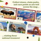 Underdog Games Trekking The National Parks Board Game - Family Fun for Ages 10+, Cardboard, 12x12x4, Multicolor, 3rd Edition