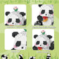 Mjddja Mini Building Blocks- Waving Panda, Party Favors- Micro Blocks Panda Toy For Kids 6 7 8 9 10+, Mini Blocks Building Sets