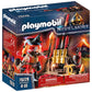 Playmobil 70228 Novelmore Knights Burnham Raiders Fire Master with Rocket Launcher  for Children from 4-10 Years