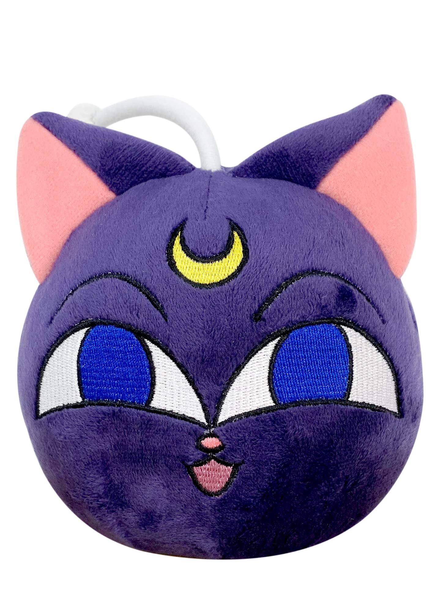 Great Eastern Entertainment Sailor Moon R Luna P Plush Toy, 8" Purple, Model 52183, Soft Plush Material