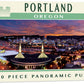 Masterpieces - 1000 Piece Jigsaw Puzzle, Portland Skyline Panoramic, Fun For Adults, Family, Kids 13'X39'