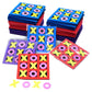 4Es Novelty Foam Tic Tac Toe Game [Bulk 24 Pack] Individually Wrapped Valentines Gifts for Kids Party Favors, Goody Bag Fillers