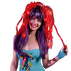 Blinkee Red Led Noodle Headband Flashing Dreads - 12 Rich Red Leds - Virtually Indestructable