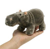 Ice King Bear Wild Animal Small Stuffed Animals Zoo Family Plush Toy (Hippo 8 Inches)