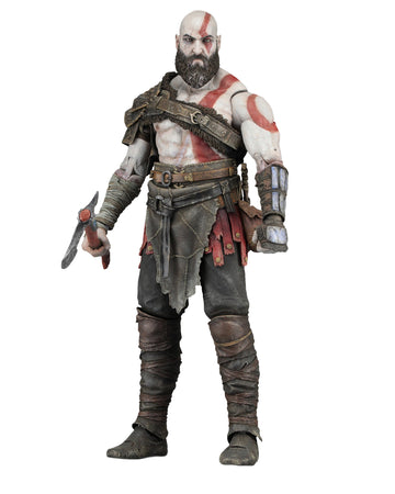 NECA 7" Scale Action Figure - God of War Kratos - Multicolor - Model 49323 - Plastic