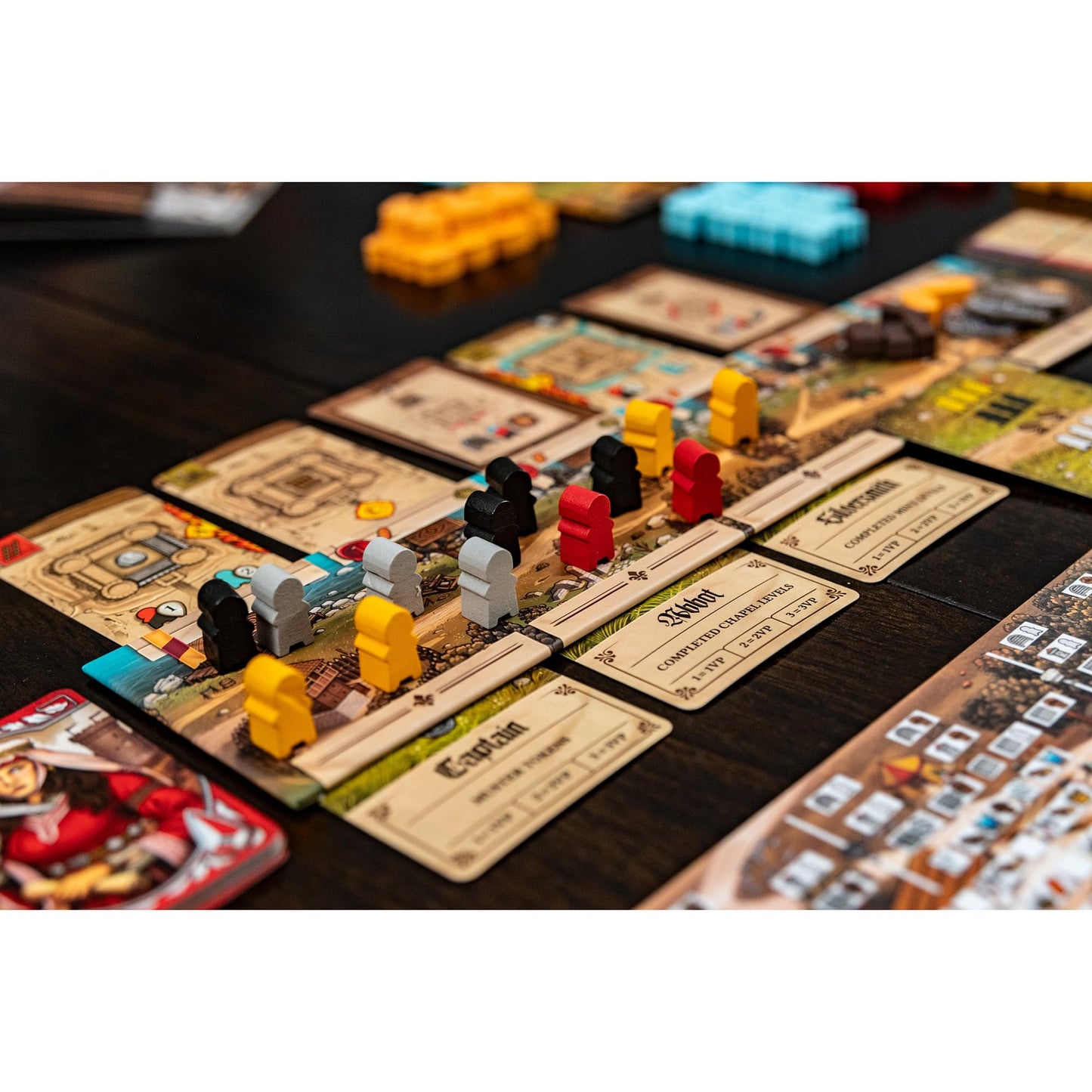 Renegade Games: The Anarchy - Medieval Board Game  Build A Domain  Defend Your Castle  Storm Enemy Strongholds  Garphill Games  Ages 13+  1-4 Players