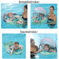 Mambobaby Non Inflatable Baby Float Swim Trainer Solid Infant Pool Float Swim Ring