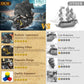 SSPATIOS Pirate Ship Building Block Model Kit, 1366 PCS, Black Pearl Ship, Plastic Toy for Ages 12+, Christmas & Birthday Gift