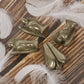 Justinstones Carved Pyrite Gemstone Peace Angel Pocket Guardian Angel Healing Statue 2 Inch