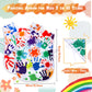 Satinior 2 Pieces Kids Art Smock, Children Waterproof Painting Artist Aprons Sleeveless Toddler Art Smocks With 3 Pockets For Age 3-10 Years