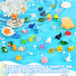 38pcs Ocean Mini Resin Animals 38 Styles Tiny Sea Resin Animals Figurines Miniature Little Small Plastic Animal Figures Bulk for