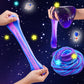 Mini Galaxy Slime Kit, With Glow In The Dark Stickers,Making Butter Slime, Dark Powder To Make Glitter & Galactic Slime, Stress Relief Toys, Party Favors For Kids, For Girls Boys 6 7 8 9 10 11 12