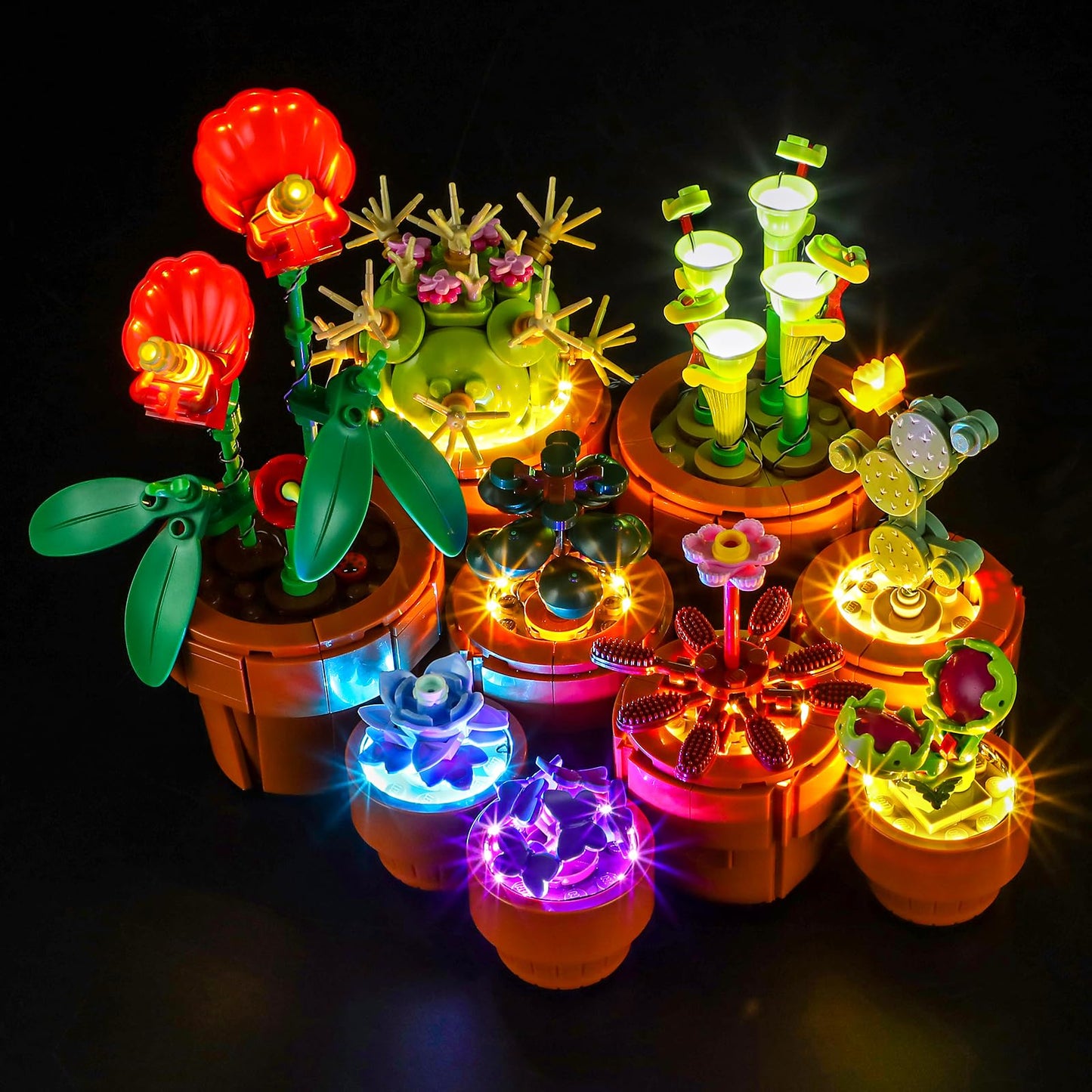 Briksmax Light Kit For Lego-10329 Tiny Plants - Compatible With Lego Icons Building Set- Not Include Lego Set