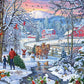 White Mountain The Perfect Tree Winter Puzzles 1000 Pieces Theme Jigsaw Puzzle for mature-themeds and Family