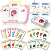 Hopeeye Talking Flash Cards For Toddlers 1-3 2-4, Learning Toys For 1-6 Year Old Boys And Girls, Autism Pocket Speech Therapy, E