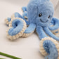 My Super Star Octopus Stuffed Animals, Octopus Plush Toys For Kids Girls Boys Friends Family Birthday Xmas Gift Present Sea Critters (Blue, Medium (15.7''))