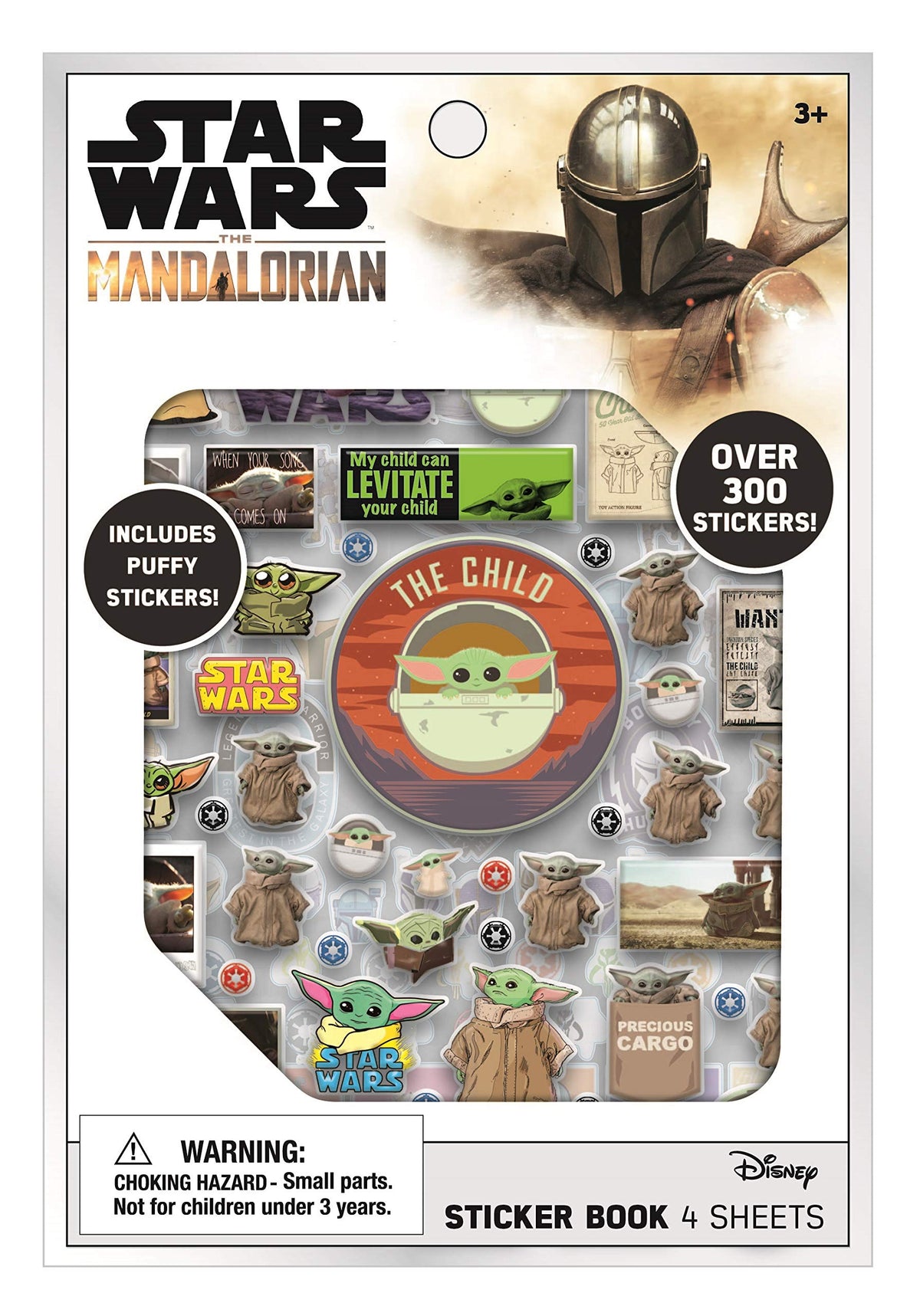 Baby Yoda Star Wars The Mandalorian Sticker Book Pack  Over 300 Stickers