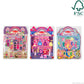Melissa & Doug Puffy Sticker Activity Books Set - Dress-Up, Princess, Mermaid - 208 Reusable Stickers, Pack of 3, Multicolor