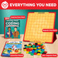 Doctor Jupiter My First Stem Pixel Art Kit For Kids Ages 5+ | Birthday Gift Ideas For 5-6-7-8-9-10 Year Old Boys & Girls | Learn
