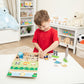 Melissa & Doug Occupations Magnetic Dress-Up Wooden Pretend Play Set (82 Pcs) - Magnetic Dress-Up Dolls For Kids
