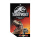 Pillow Pets 16” Blue Velociraptor Plush Toy, Multicolor Stuffed Animal, Jurassic World Model 01203616P