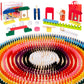 1000 PCS Dominoes Set for Kids with Extra 20 Blocks  Colorful Dominos Tiles for Building  Stacking  Racing  Tumbling  Wood Domino with Storage Bag and Box
