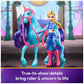 Unicorn Academy, Isabel & River Set With 2 Riding Accessories & Hair Styling Tool, Dolls & Unicorn Toys For Girls Ages 4 And Up