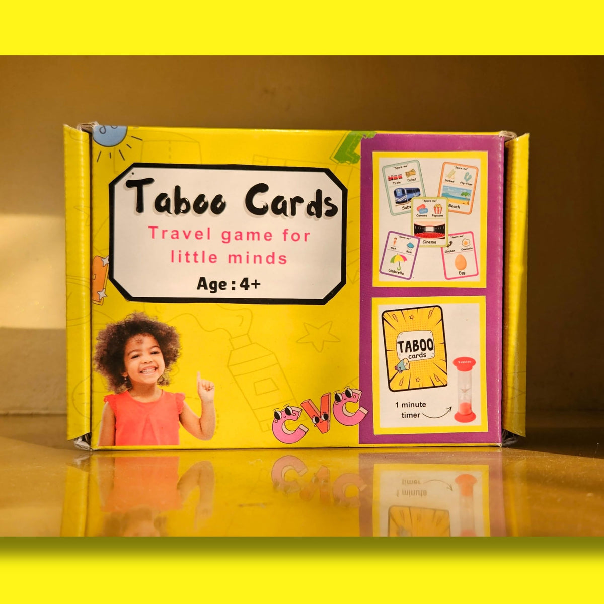 Taboo Cards | Flashcards For Kids | Best For Travelling