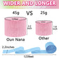 Oun Nana Metallic Pastel Crepe Paper Streamers 6 Rolls, 2.2 x 123 Ft Birthday Streamers Party Decorations for Baby Shower Bachel