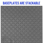 Strictly Briks Compatible With Lego 6 Pack Classic Baseplates 10X10 In, Stackable Building Plates With 32 X 32 Studs, Mats, Base