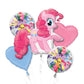 Amscan International 3484401 Pinkie Pie Foil Balloon Group Bouquet