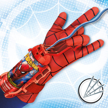 Marvel Spider-Man Super Web Slinger, 2-In-1 Shoots Webs Or Water, Web Shooter, Super Hero Costume Toys, Kids Halloween Gifts Set