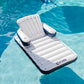 Corona Adirondack Pool Chair Float - Back, Leg, & Arm Rests, And Cup Holder - Pool Floating Chair For Adults