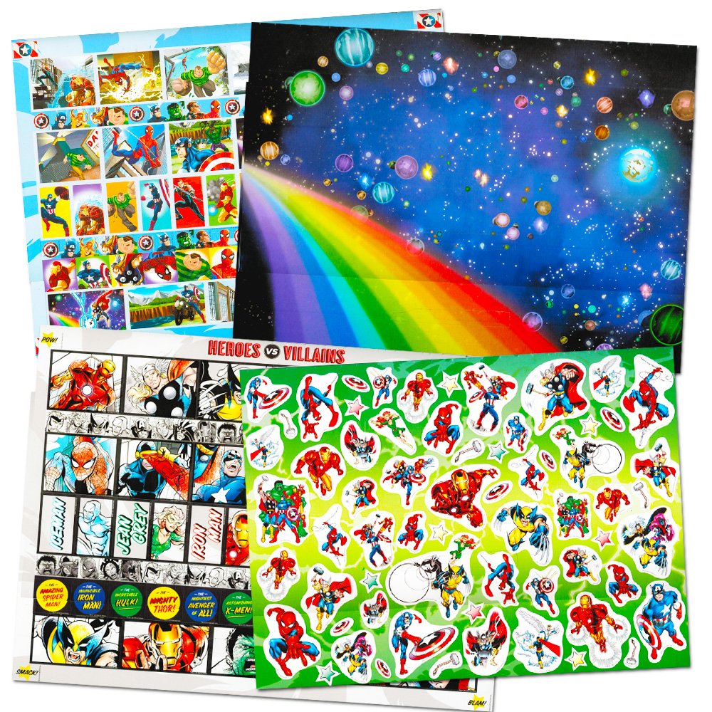 Marvel Super Heroes Ultimate Sticker Activity Pad