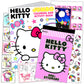 Hello Kitty Coloring Book and Stickers Bundle Includes Coloring Book, Stickers, Reward Sticker Set, Thank You Card Craft and Mor