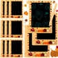 Nezyo 12 Pack Fall Thanksgiving Party Favors Mini LCD Writing Tablet 4.4 Inch Doodle Board Painting Drawing Pads Bulk Fall Goodi