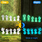 Ccinee 20Pcs Glow In Dark Tree Elves Fairy Luminous Ghost Micro Landscape Accessories Miniature Tree Elves Decoration For Garden