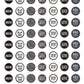Teacher Created Resources Modern Farmhouse Mini Stickers, Pack of 378