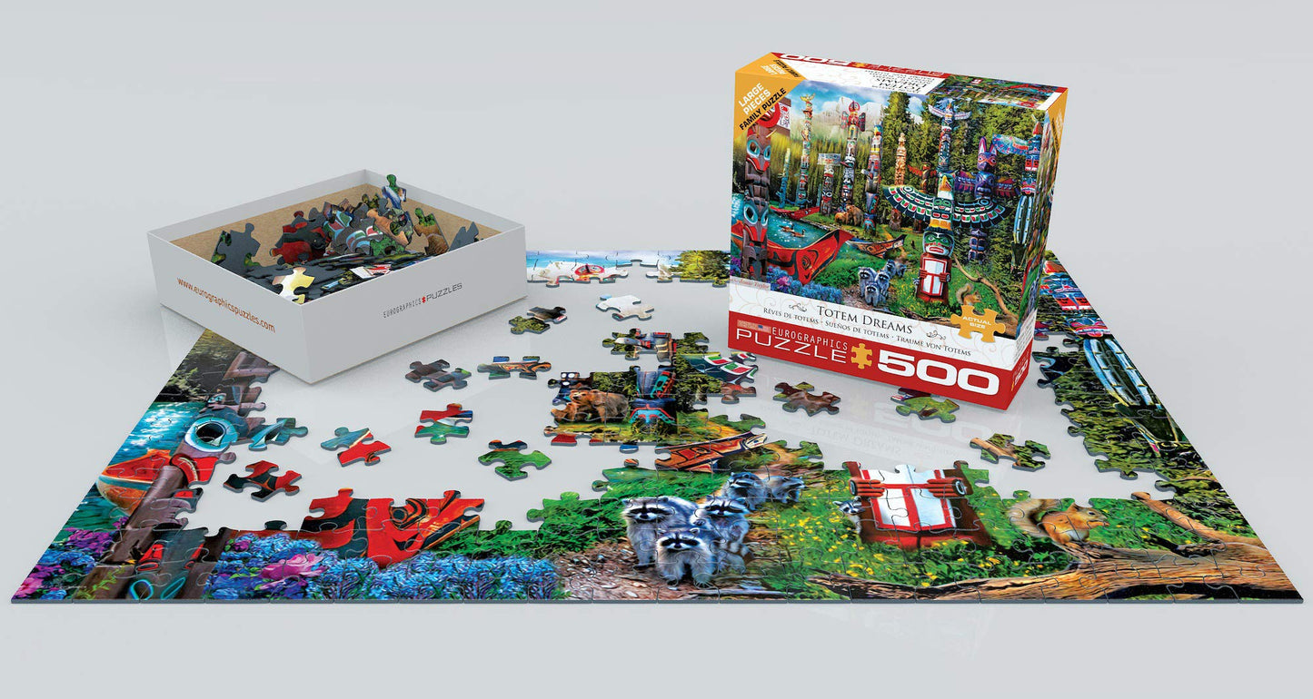 Eurographics (Eurhr Canadian Dream 500Piece Puzzle 500Piece Jigsaw Puzzle