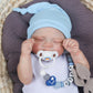 Charex Realistic Reborn Baby Dolls Boy - 18 Inch Newborn Sleeping Baby Dolls, Lifelike Reborn Baby Dolls With Weighted Soft Cloth Body Birthday Gift Toy For Age 3+