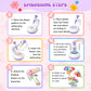 GirlsHome 300+PCS Fabric Flower Bouquets Toys, DIY Flower Crafts Kits for Kids, Arts and Crafts for Kids Ages 6-8 Girls, Build F