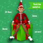 The Original Elf 12" Plush Christmas Elf Doll - Poseable Cotton Shelf Sitter, White - Perfect for Decorations & Gifts
