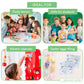 BONNYCO Dinosaur Painting Kit - 16 Kids Party Favors, Green Acrylic, Model GE0069, Ideal for Birthdays and Pinata Stuffers