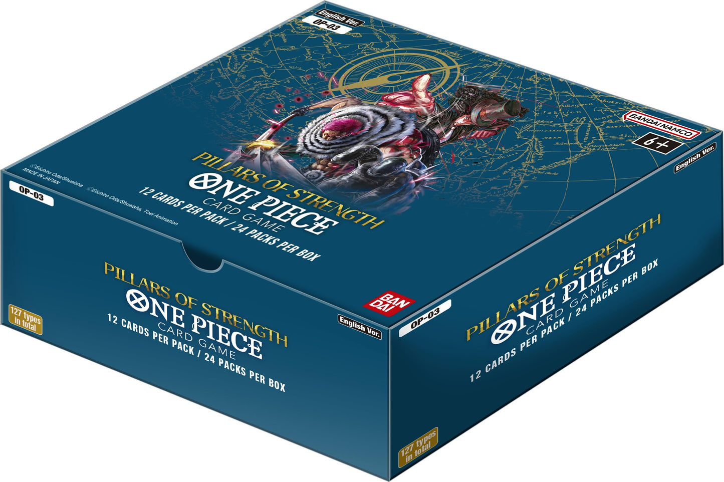 One Piece Tcg: Pillars Of Strength Booster Box [Op-03] (24 Packs) (Bcl2677479)